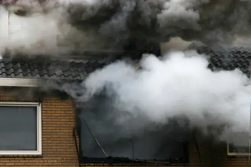 fire and storm damage restoration services, repairing services for burned houses